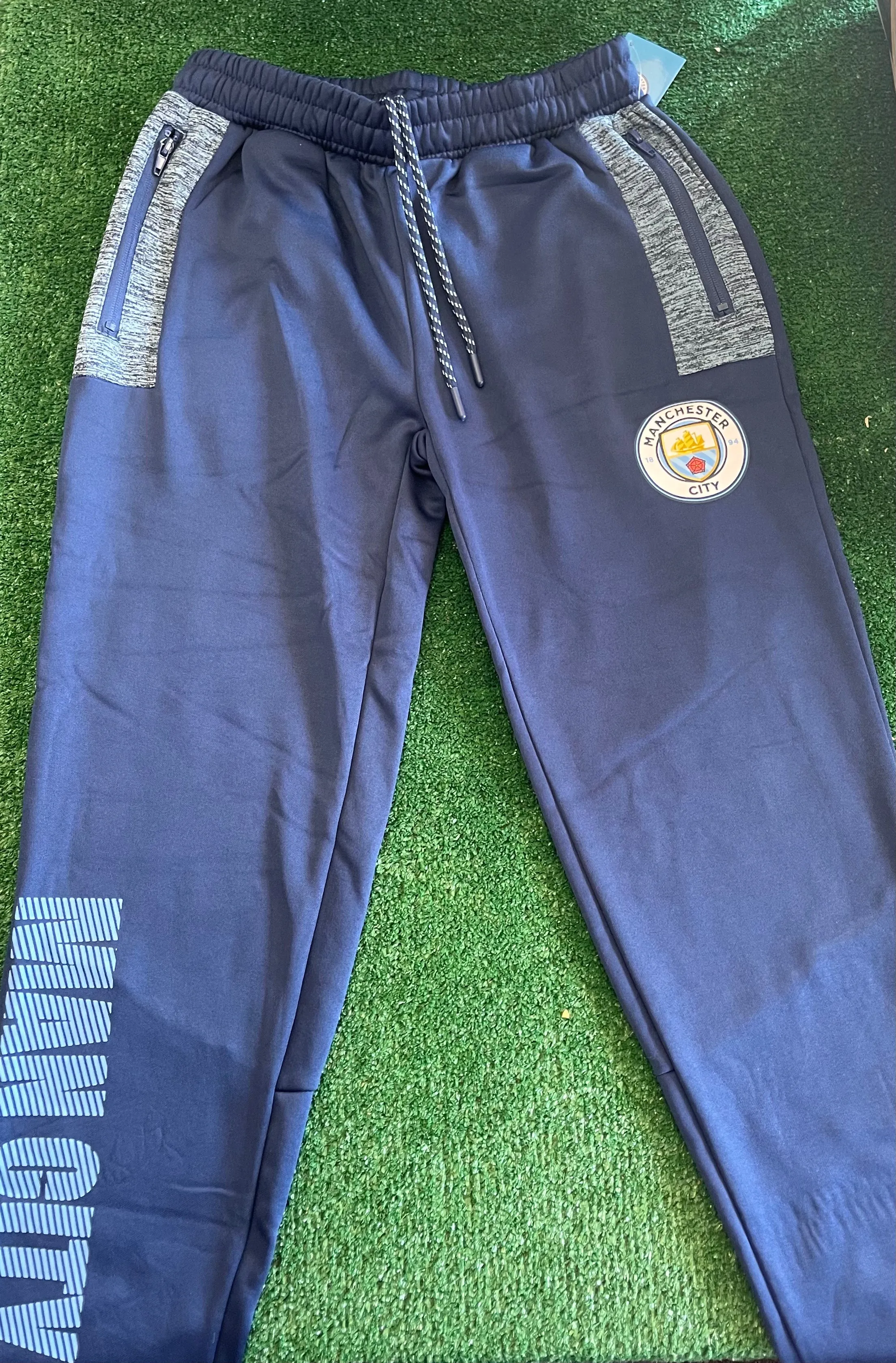 Icon Sports Manchester City Joggers MC07JG-N Navy/Blue