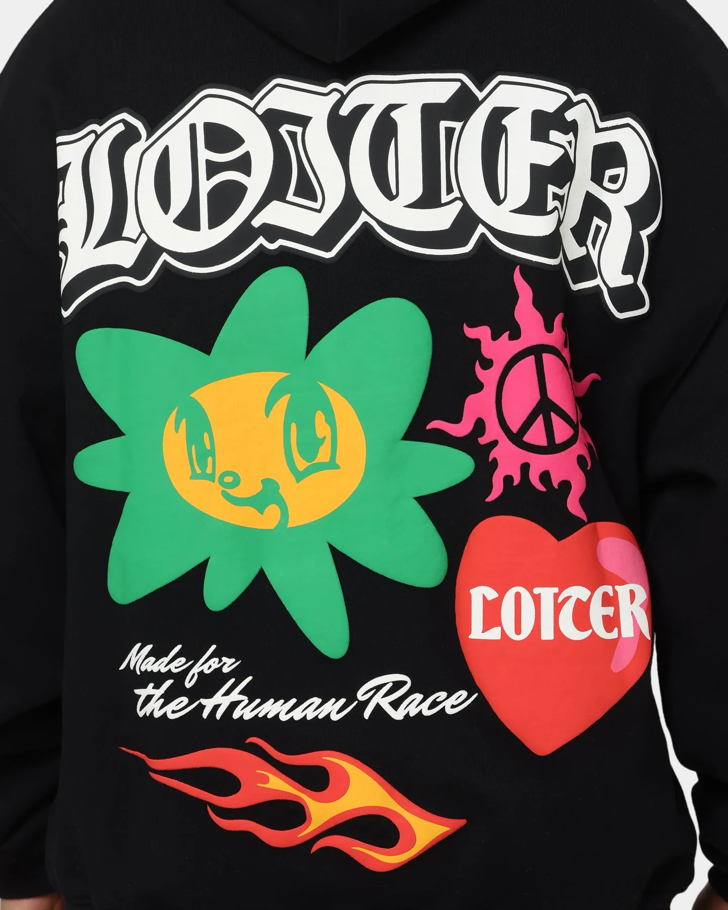 Loiter Euphoric Hoodie Black