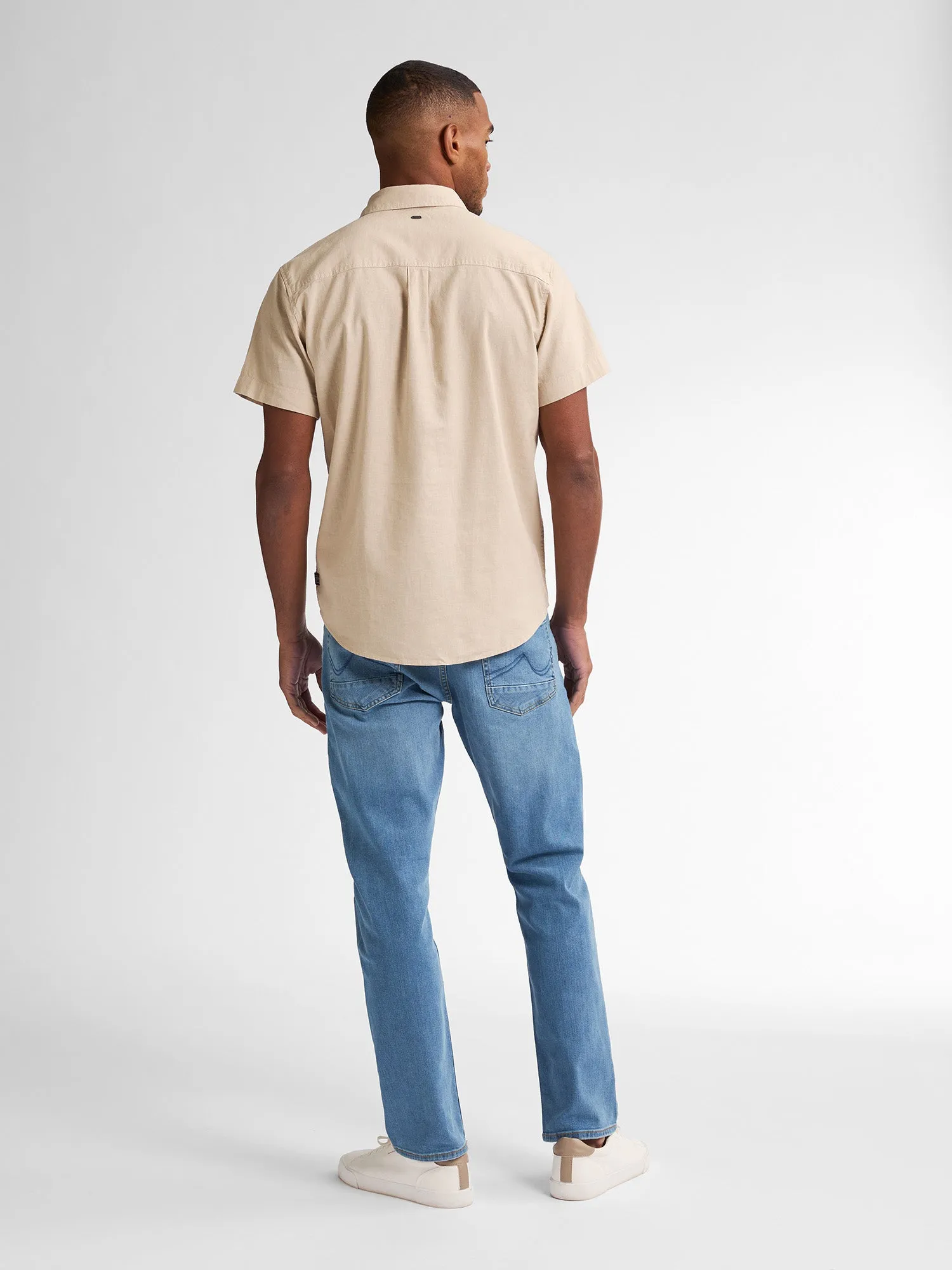 Plain linen shirt Oceanbreeze